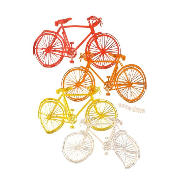 Fox Originals Amsterdam Bicycle Graphic T-Shirt Size Large - Picture 2 of 9